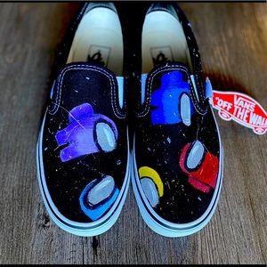 Hand Painted Among Us Vans